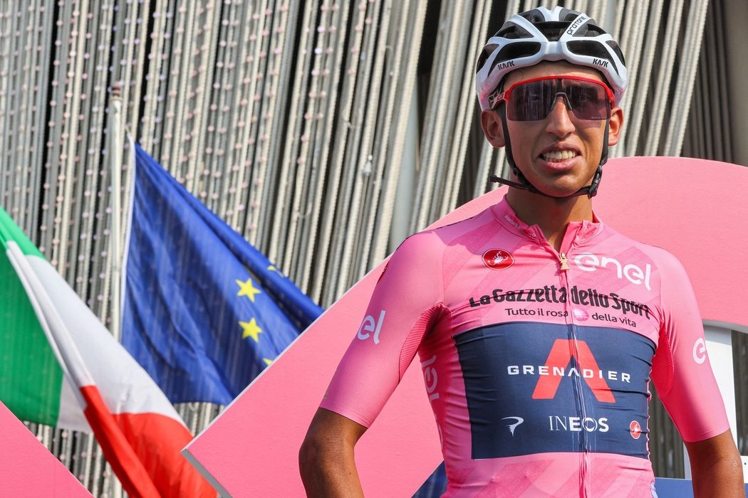 Elitní kolumbijský cyklista Egan Bernal