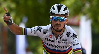 Po těžkém zranění snový návrat. Mistr světa Alaphilippe vyhrál první závod