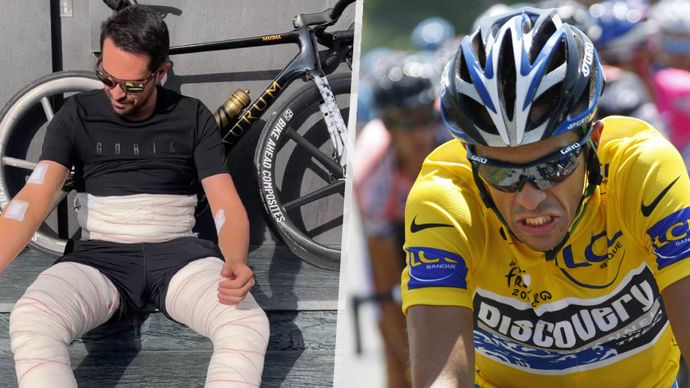 Dvojnásobný vítěz Tour de France Alberto Contador se zotavuje z rozsáhlé operace