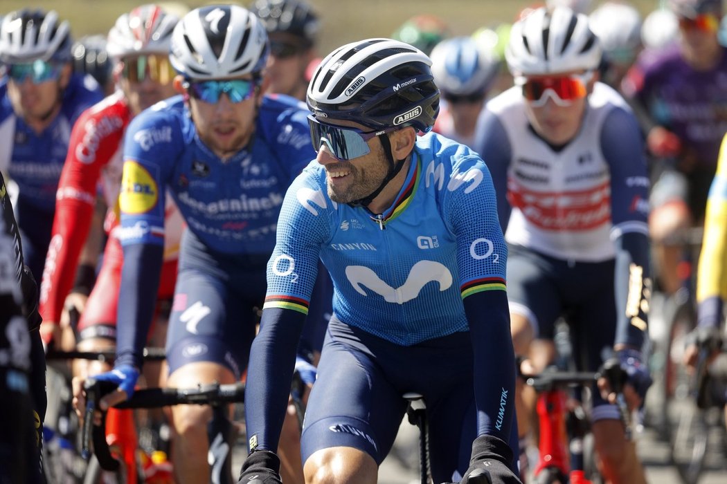 Alejandro Valverde i po čtyřicítce závodí s nejlepšími