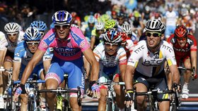 Ital Alessandro Petacchi si jede pro dvaadvacáté etapové vítězství na Giro d&#39;Italia