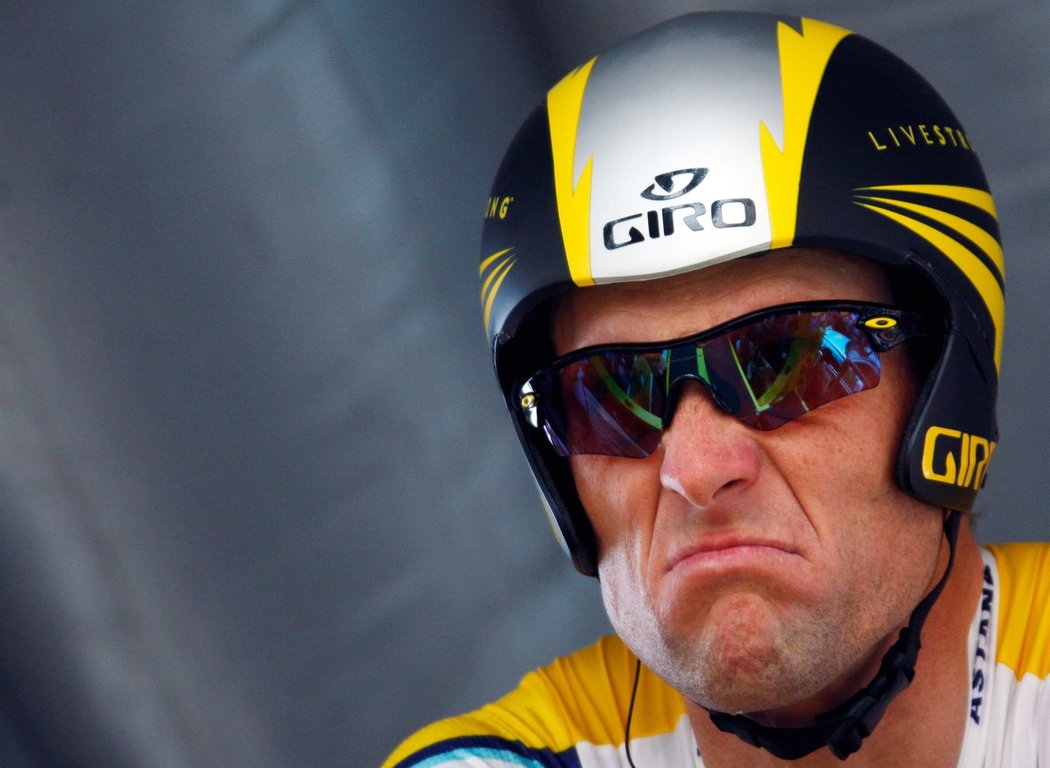 Odhalený dopingový hříšník, americký cyklista Lance Armstrong