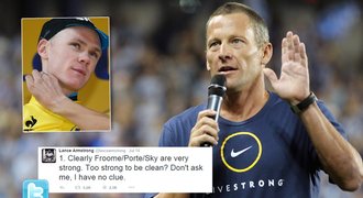 Příliš silný, aby byl čistý? Armstrong se Froomovi za tweet omluvil