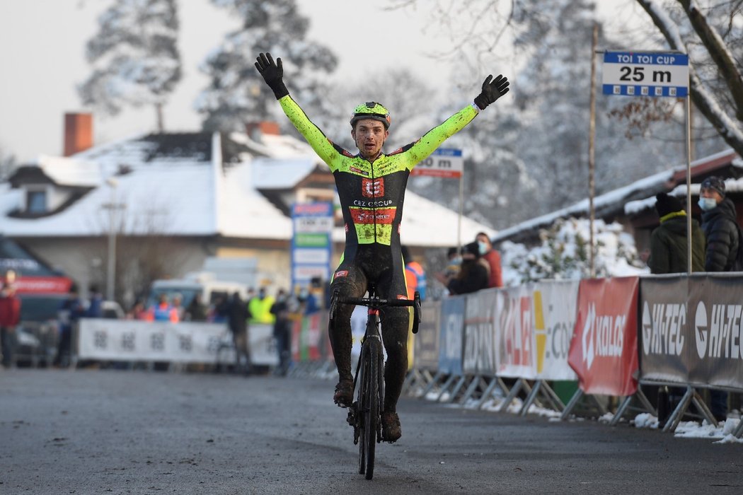 Michael Boroš se počtvrté v kariéře stal mistrem České republiky v cyklokrosu