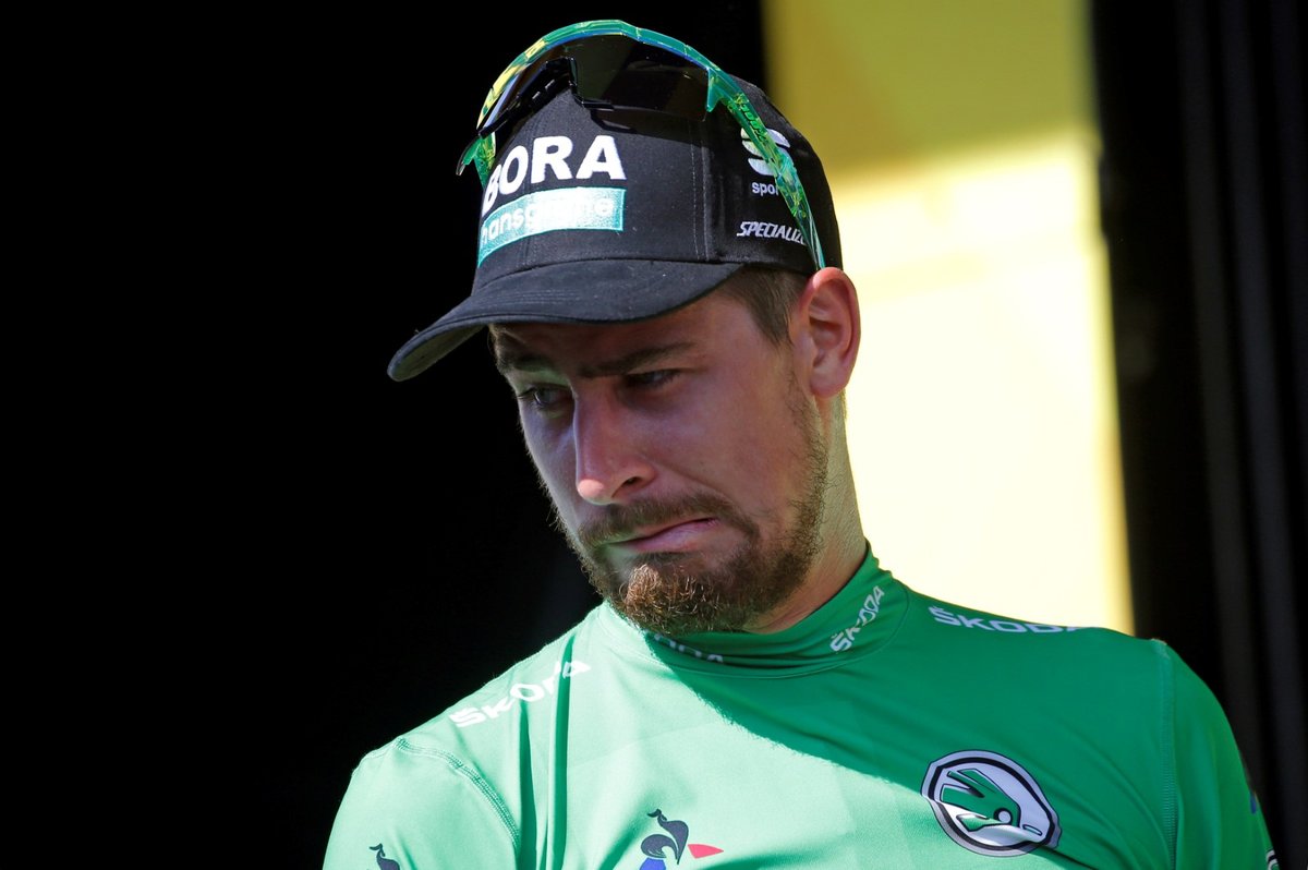 Peter Sagan musel po žlutém dresu dát zavděk na Tour de France tím zeleným