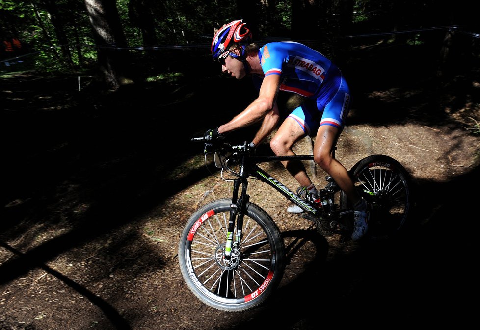 Ondřej Cink během ME v cross country v rakouském Saalfeldenu