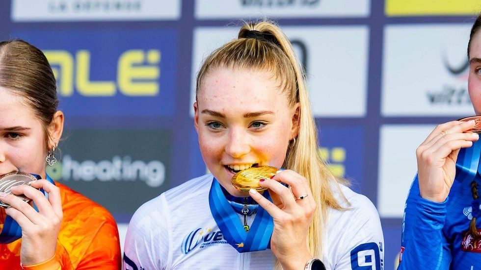 Cyklokrosařka Barbora Bukovská je juniorskou mistryní Evropy