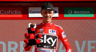 Froome na Vueltě navyšuje náskok, na druhé místo se probil Nibali