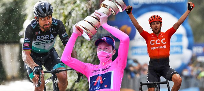 Giro d´Italia: vítězství Grande Pepeho, emoce i návrat Ineosu ke slávě