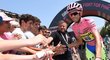 Desátou etapu Gira vyhrál po dni volna ve skupině italských uprchlíků Nicola Boem, růžový trikot uhájil Alberto Contador