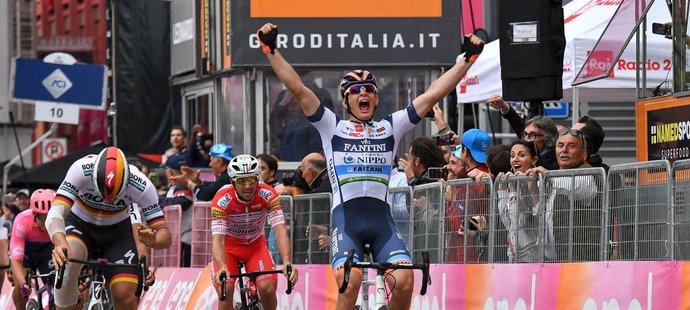 Damiano Cima vyhrál osmnáctou etapu Giro d&#39;Italia