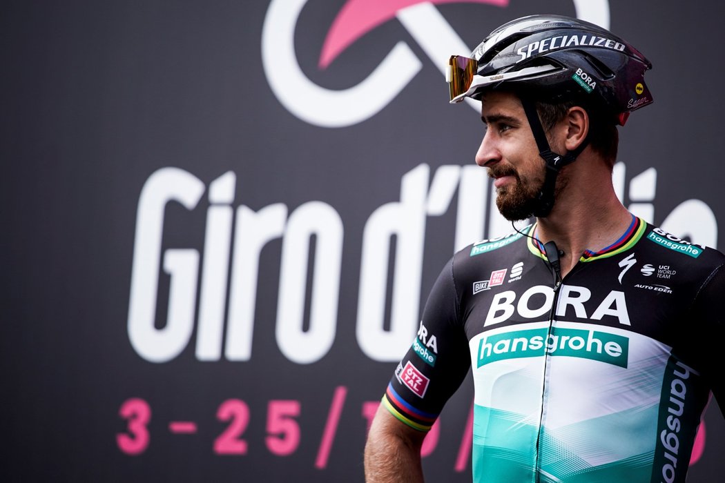 Peter Sagan prohrál ve spurtu 4. etapy Giro d´Italia