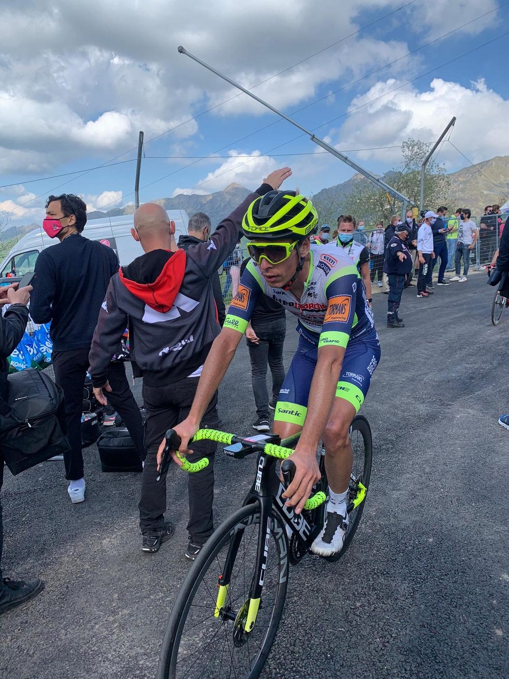 Jan Hirt dojel v 19. etapě Giro d&#39;Italia na 14. místě