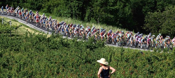 Peloton Giro d&#39;Italia.