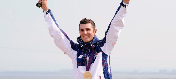 Jaroslav Kulhavý se stal vítězem olympijského závodu horských kol v Londýně