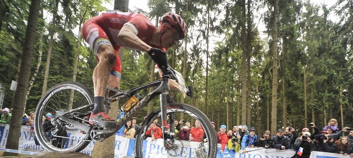 Český jezdec Jaroslav Kulhavý skončil v závodu SP třetí