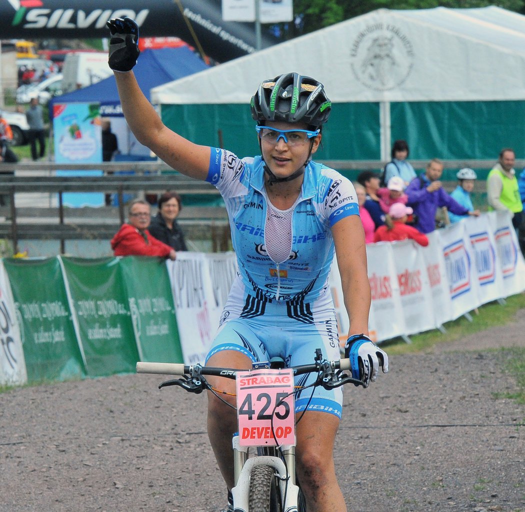 Bikerka Tereza Huříková počtvrté vyhrála mistrovství republiky
