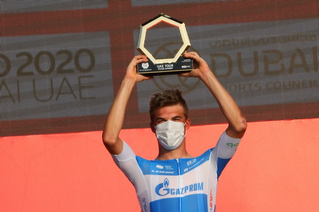 Mathias Vacek šokoval triumfem v etapě na Kolem Spojených arabských emirátů