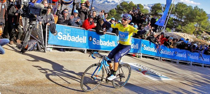 Alejandro Valverde ovládl závod Kolem Valencie