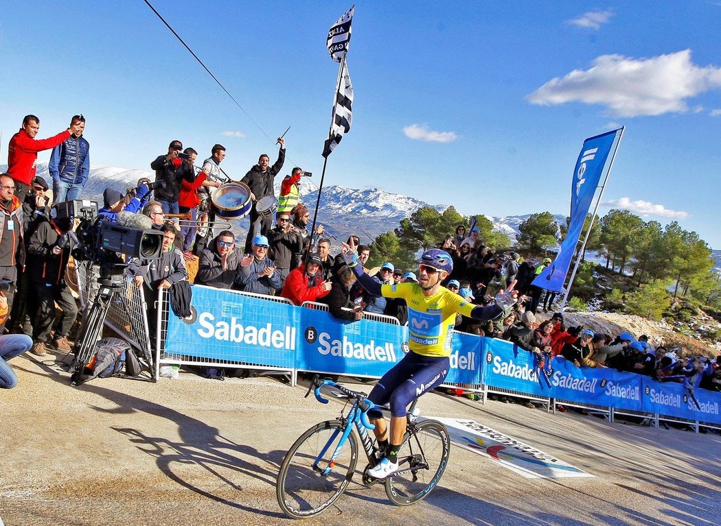 Alejandro Valverde ovládl závod Kolem Valencie v roce 2018