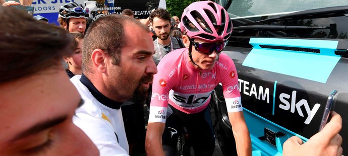 Cyklista Chris Froome vyhraje jako první Brit Giro d´Italia