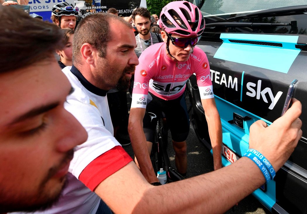 Cyklista Chris Froome vyhraje jako první Brit Giro d´Italia