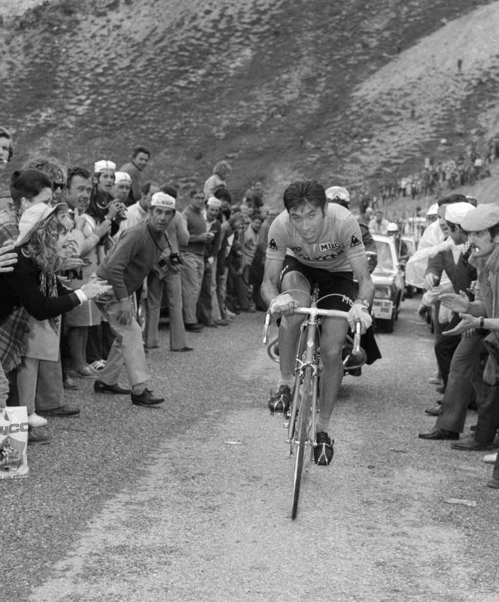 Eddy Merckx, legendární belgický cyklista