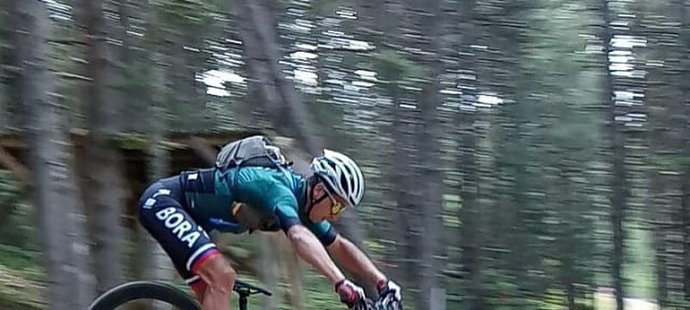Peter Sagan se chystá na olympiádu na horském kole