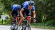 Český jezdec Roman Kreuziger v dresu stáje NTT Pro Cycling, za kterou závodí v roce 2020 i na Tour de France