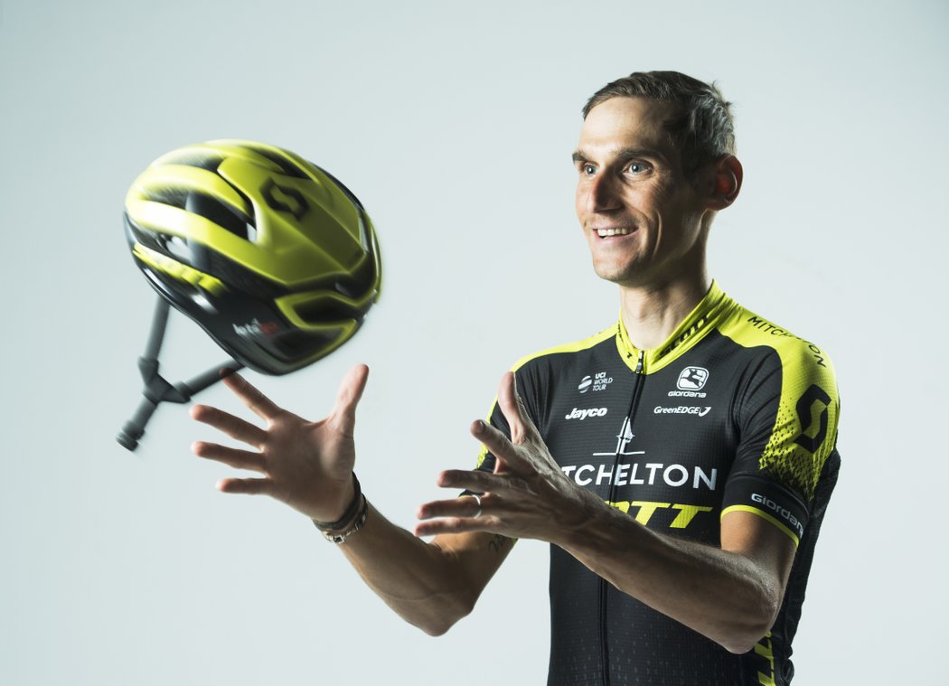 Elitní český cyklista Roman Kreuziger fotil pro Sport Magazín