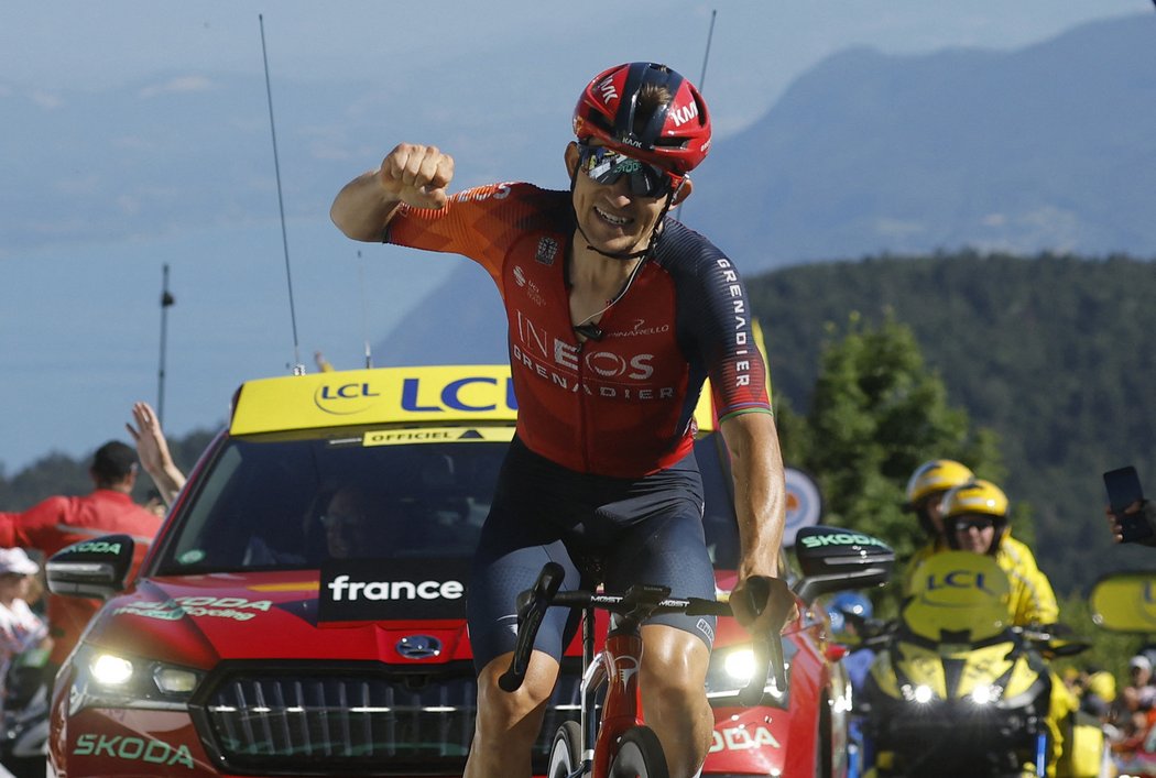 Michal Kwiatkowski vyhrál třináctou etapu Tour de France