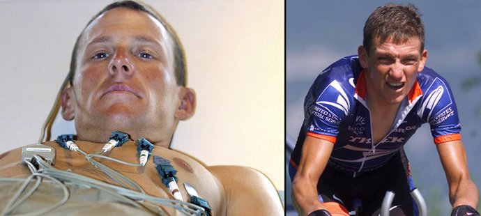 Se svým svědectvím o Armstrongově dopingu přispěchal i jeho bývalý kolega Tyler Hamilton (vpravo). Dokonce o tom sepsal knížku