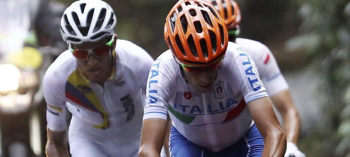 Italský cyklista Vincenzo Nibali dlouho frčel za olympijskou medailí. Pád ve sjezdu ho ale připravil o možnost splnění velkého snu.