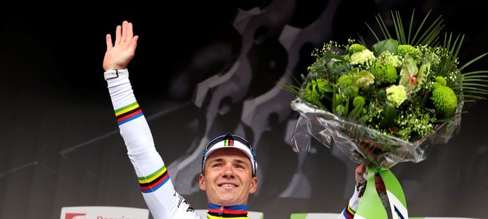 Remco Evenepoel obhájil vítězství na cyklistickém monumentu Lutych-Bastogne-Lutych