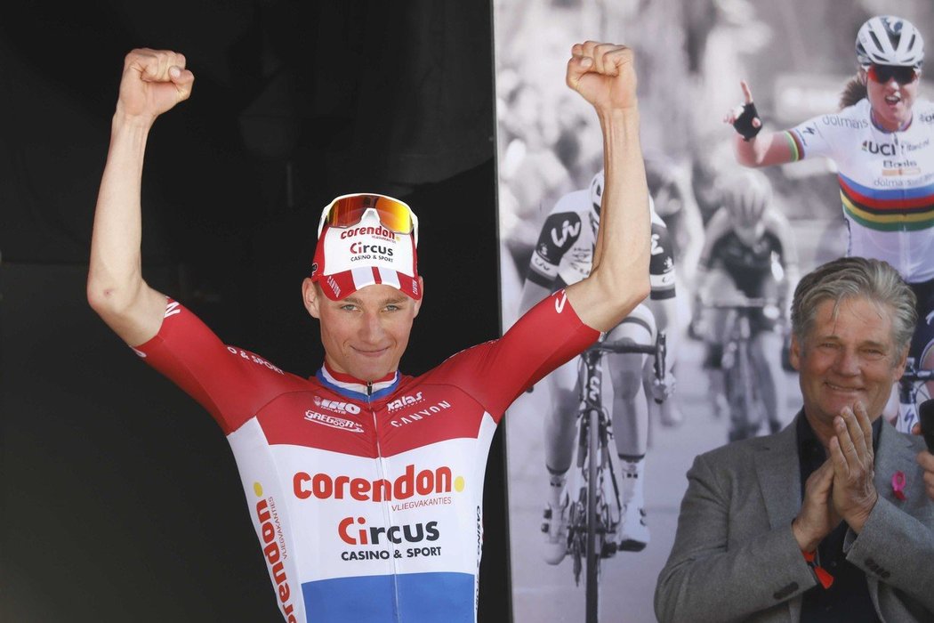 Nizozemec Mathieu van der Poel předvedl na Amstel Gold Race vynikající výkon