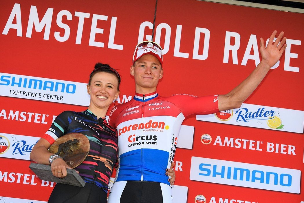 Nizozemec Mathieu van der Poel předvedl na Amstel Gold Race vynikající výkon