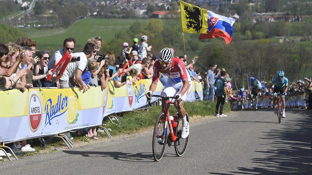 Nizozemec Mathieu van der Poel předvedl na Amstel Gold Race vynikající výkon