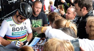 Hvězdný Sagan o (ne)plánovaném úniku, nájezdu fanoušků i Tour