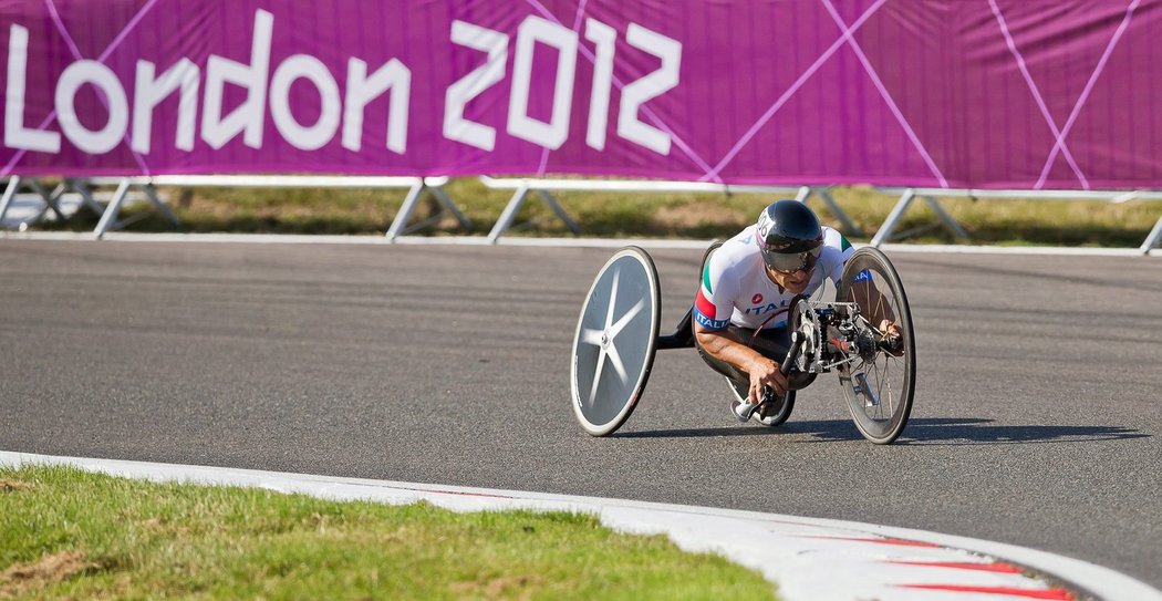 Zanardi na trati časovky v Londýně