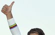 Peter Sagan slaví obhajobu titulu mistra světa