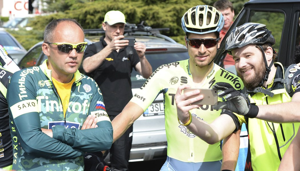 Závodu Českého poháru v cross country na horských kolech v Teplicích se zúčastnil i Peter Sagan