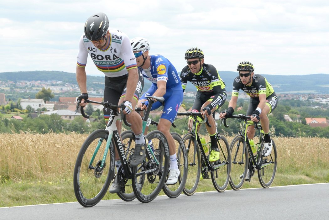 Peter Sagan na mistrovství republiky Česka a Slovenska v roce 2018