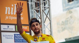 Cyklista Černý slaví triumf na etapovém závodě Kolem Slovenska