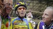 102letý cyklista Robert Marchand se raduje ze zlepšení svého rekordu v hodinovce v kategorii nad 100 let