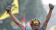 Roman Kreuziger se raduje z triumfu na MS juniorů