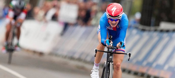 Martina Sáblíková uspěla i na kole, v časovce na mistrovství světa dojela na výborném devátém místě