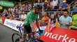 Peter Sagan byl po dojezdu náročné královské etapy Tour de France hodně vyčerpaný