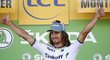 Peter Sagan má radost z vítězství v etapě na Tour de France