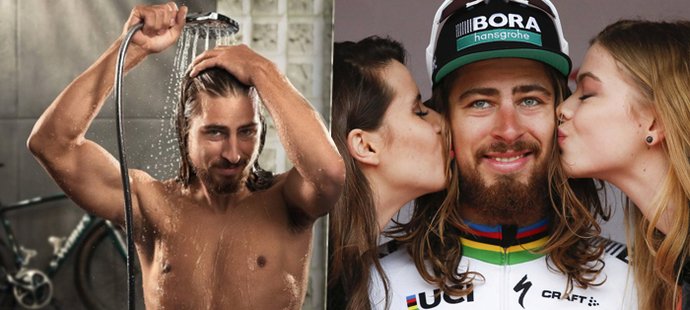 Slovenský cyklista Peter Sagan si zahrál v reklamě, kde vystupoval nahý