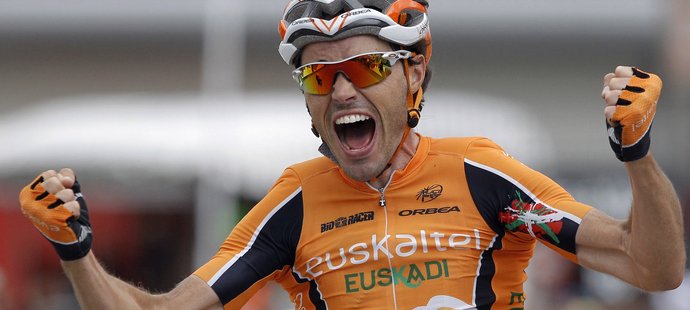 Cyklista Samuel Sánchez přijde kvůli dopingu o start na Vueltě. Olympijský vítěz z roku 2008 byl po pozitivnímu testu na růstový hormon suspendován.